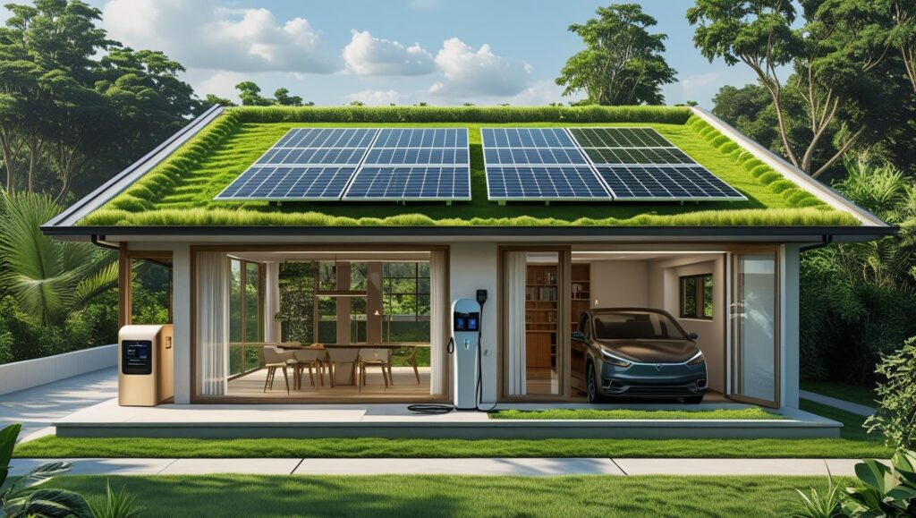 Sustainable House Features