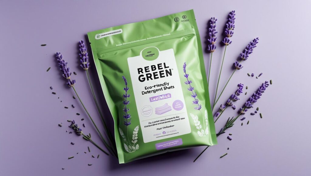 Rebel Green Eco-Friendly Laundry Detergent Sheets – Fresh Lavender