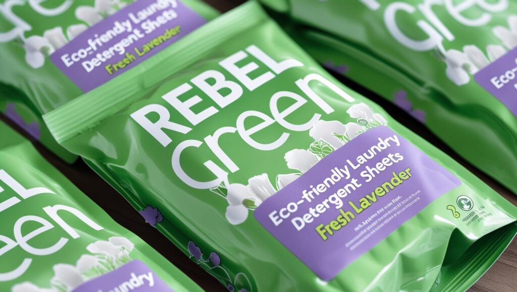 Rebel Green Eco-Friendly Laundry Detergent Sheets – Fresh Lavender