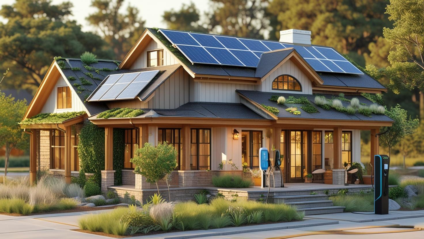 Sustainable House Features
