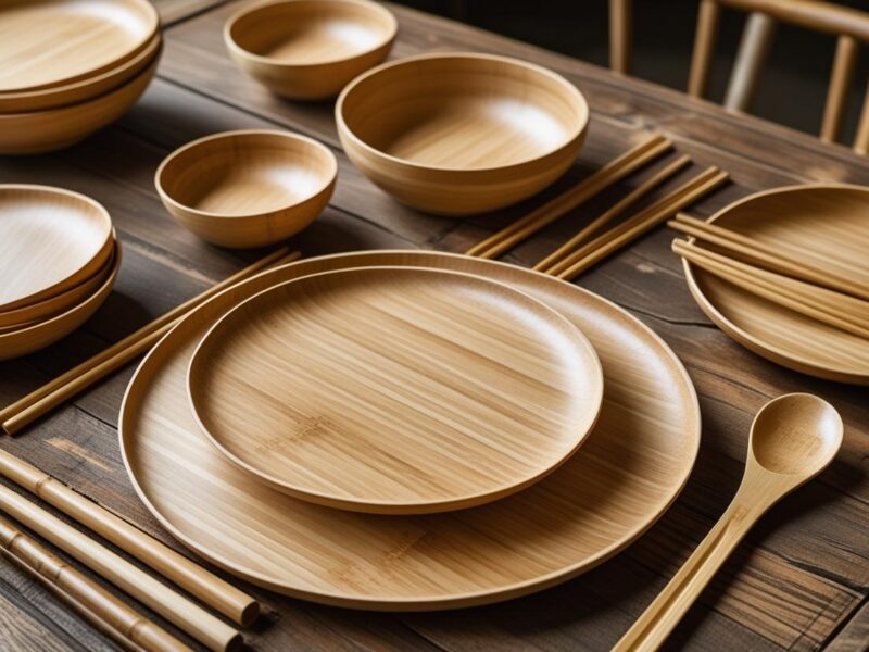 Bamboo Dishes