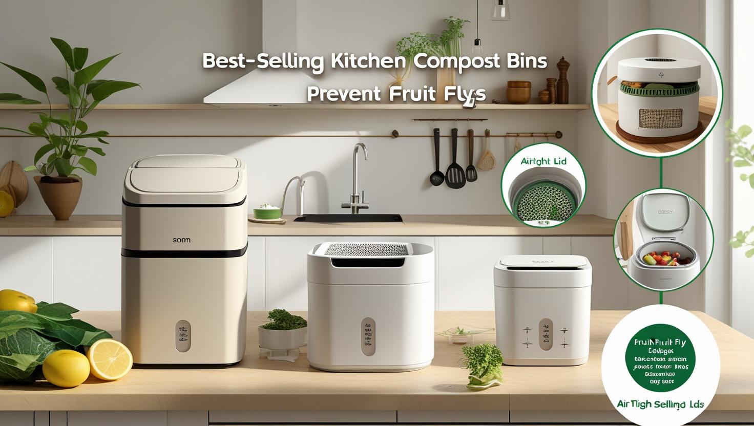 Kitchen Compost Bins